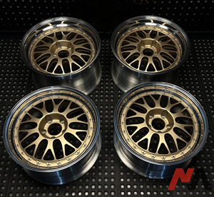 Llantas Maining Forjadas ML10RT E88 Doradas para BMW E90 E92 F80 F82 M3 M4 Porsche 911 964 991 993 996 997 Turbo <span class=keywords><strong>GT3</strong></span> GT3RS - Product Image 3