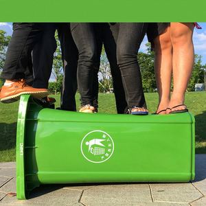 Ds2303 nhựa ngoài trời Wheelie bin di động rác bin Thùng rác có thể với bánh xe 120L/240L/<span class=keywords><strong>360L</strong></span>/660L/1100L chất thải bin - Product Image 4