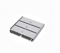 Profilés en aluminium usinés CNC, radiateurs en alliage d'aluminium, profilés en aluminium de précision pour l'industrie