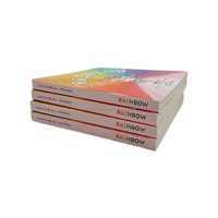 Libro de tablero de tapa dura de 8,5x8,5 pulgadas para niños, Encuadernación perfecta, cubierta de cartón impresa en material de papel