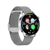 GT3 Smart Horloge Voor Huawei Ronde Screen Bt Bellen Sport Ip68 Custom Achtergrond Gt3 Pro Smartwatch Horloge Met Stalen Bandjes