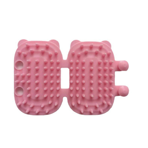 แปรง<span class=keywords><strong>ขัด</strong></span><span class=keywords><strong>ขนแมว</strong></span>ซิลิโคนแบบนุ่ม 2 in 1 พร้อมฟังก์ชั่นนวดตัวและกำจัดขน  คุณสมบัติที่ยั่งยืนสำหรับแมว - Product Image 1