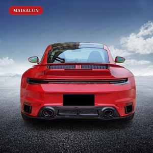 Accesorios para Automóviles, Kit de Carrocería de Fibra de Carbono Estilo TS para <span class=keywords><strong>Porsche</strong></span> <span class=keywords><strong>992</strong></span>, Alerón Delantero, Difusor Trasero, Faldones Laterales, Kit de Carrocería - Product Image 6
