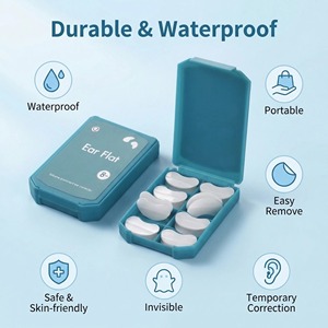 Autocollant <span class=keywords><strong>correcteur</strong></span> d'oreilles en silicone jetable pour oreilles proéminentes - Solution pour des oreilles plus discrètes - Product Image 2