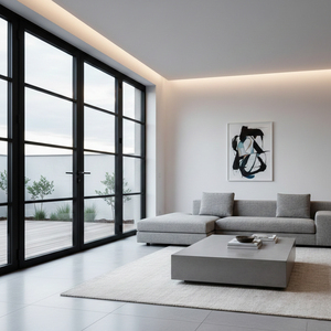 El Sistema de Puertas Batientes de Aleación de Aluminio LEDOW Modern X76 es Adecuado para Entradas y Salidas en Villas y Hoteles en América del Norte - Product Image 4