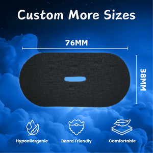 Anthrive Premium Mundpflaster zum Schlafen aus Bambus-Seide/Baumwolle mit Lavendelduft, für besseres Atmen und gegen Schnarchen, mit Loch - Product Image 2