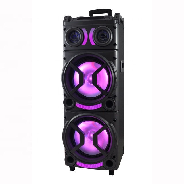 Super Bass Smart Party Player Trolley Speaker with Disco Sound Led Flashing Light