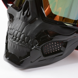 Lunettes de motocross, lunettes de moto, lunettes de VTT, lunettes de course MX ATV en silicone antidérapantes de haute qualité, coupe-vent, avec <span class=keywords><strong>masque</strong></span> - Product Image 5