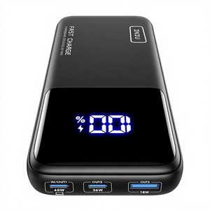 Cargador Portátil <span class=keywords><strong>INIU</strong></span> de 20000 mAh, Carga Rápida PD de 65 W, Banco de Energía con Pantalla Digital, Batería <span class=keywords><strong>Externa</strong></span> USB C Compatible con Teléfono - Product Image 1