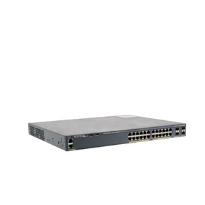 Commutateur Hot Selling 2026 C2960X WS-C2960X-24PS-L C2960-X 24 ports GigE PoE 370W 4 x 1G SFP LAN Base - Product Image 2