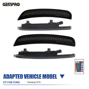 Nhà cung cấp bán buôn RGB xe phía trước phía sau Bumper <span class=keywords><strong>LED</strong></span> Side Marker ánh sáng cho Dodge sạc 2015-2021 Phụ Kiện Xe Hơi chiều rộng đèn - Product Image 2