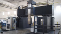 Fraiseuse à portique CNC robuste à double colonne pour moules de grande taille et pièces en acier, pour tôles d'aluminium et estampage métallique