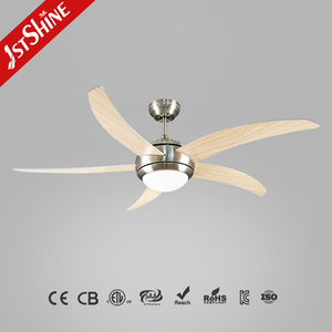 Ventilador de Techo LED 1stshine, Precio Económico, Motor de CC, 5 Aspas de MDF, 6 Velocidades, Control Remoto, Ventilador de Techo de 220 Voltios con Luces - Product Image 2