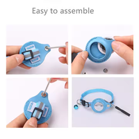 Vente en gros chaude collier pour chat avec ceinture réfléchissante AIRTAG Locator housse de protection collier réglable avec cloche