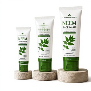 Gel nettoyant pour le visage au neem 200 ml, traitement purifiant naturel contre l'acné et éclaircissant pour tous les types de peau - Product Image 1