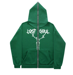 เสื้อฮู้ดดี้โอเวอร์ไซส์แบบมีซับใน สไตล์ยูนิเซ็กซ์ ผ้าเทอร์รี่คอตตอนคุณภาพสูง กันน้ำ สตรีทแวร์ ขายส่ง MOQ ต่ำ - Product Image 4