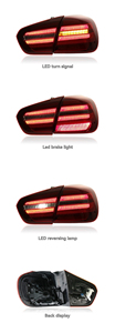 Feux arrière pour Benz <span class=keywords><strong>GLA</strong></span> 2018-2020, mise à niveau haut de gamme, feux arrière à LED - Product Image 2