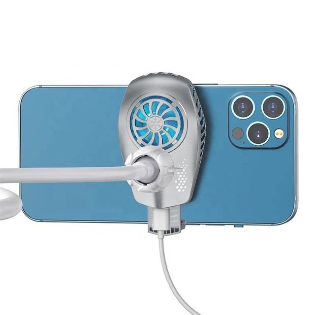 K3 Mobile Phone Cooler Portable Quickly Cooling Phone Radiator with Fan for Gaming for Rog Phone Cooler