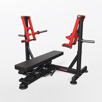 Machine de musculation professionnelle Iso Lateral Pec Trainer à charge par disques, avec poignées rotatives et siège réglable
