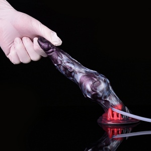 FAAK Silicone Dog Knot Squirting <b>Dildo</b> Ejaculation Large Penis With Sucker Fantasy Sex Toys Anal Plug Female Masturbator - Product Image 4
