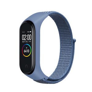 สายไนลอนสำหรับ Xiaomi band 8 7 6 miband สายรัดข้อมือกีฬา <span class=keywords><strong>Loop</strong></span> สายไนลอนสำหรับ Mi band 10 9 8 7 6 5 4 <span class=keywords><strong>3</strong></span>ผ้า - Product Image 1