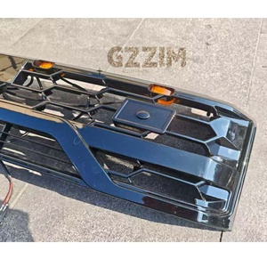 ZIMIN Nouvelle Grille de Protection Avant Centrale en Plastique ABS avec Garniture Chromée Grise Taille Standard Garantie 6 Mois pour Travo 2026 GR Hilux - Product Image 3
