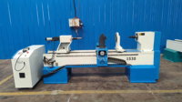 Nouveautés standard chinoises CK-1530-4S, gravure 3D sur matériaux en bois, machine à tour à bois CNC automatique pour pieds de table
