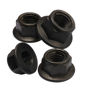 Lớp 10 Oxit Đen tất cả các loại hạt Khóa Kim loại nửa Chiều cao tay phải Hex mặt bích din6927 mô hình YD thương hiệu ngành công nghiệp ô tô số liệu - Product Image 1