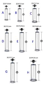 男性用高級高級アクリルペニス真空拡大ポンプ耐久トレーナーセックスおもちゃ - Product Image 5