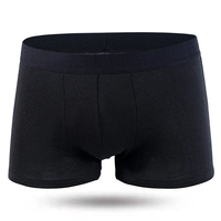 Caleçons Boxers Homme Tricotés Respirants à Taille Mi-Haute, Couleur Unie, Séchage Rapide, Élastiques, avec Logo – Vente en Gros, Haute Qualité