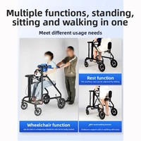 Exosquelette robotique électrique pliable et réglable en hauteur pour enfants handicapés, aide à la marche et rééducation pour patients victimes d'AVC