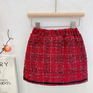 Otoño Invierno niñas dulce traje grueso niños arco chaqueta falda 2 piezas conjunto <span class=keywords><strong>moda</strong></span> niños ropa - Product Image 5
