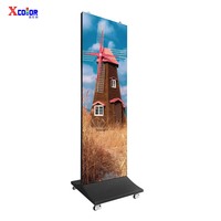 Pantalla de Publicidad Interior XCOB de Alta Definición P1.86, con Mantenimiento Frontal y Espaciado Reducido para Exhibición en Vestíbulos
