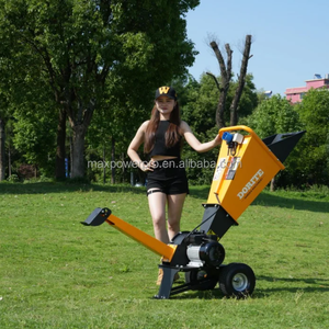 Sistema di Triturazione <span class=keywords><strong>Elettrico</strong></span> DR-GS-65SE 230mm Mobile per Legno Fine Trituratore di Foglie - Product Image 2