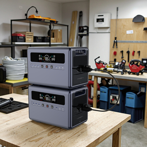 Estación de Energía Portátil de 4608 Wh, 4800 W, Capacidad Expandible, Batería LiFePO4, Generador Solar con UPS para Uso Doméstico en Caso de Corte de Energía - Product Image 2