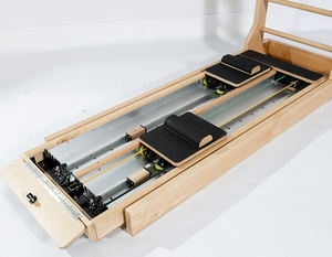 Équipement de formation professionnel Pilates Reformer en bois avec échelle bidirectionnelle Pilates Reformer pour studio de yoga - Product Image 6