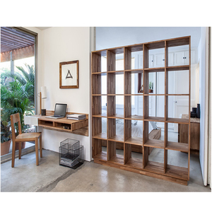 Armoire de présentation en bois de chêne massif, <span class=keywords><strong>bibliothèque</strong></span>, étagères en bois pour <span class=keywords><strong>bibliothèque</strong></span>, usage domestique - Product Image 3