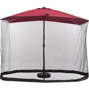 Filet de parasol portable double face de 15 pieds avec moustiquaire pliable pour porte à <span class=keywords><strong>fermeture</strong></span> éclair unique pour usage domestique - Product Image 3