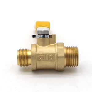 Válvula de <span class=keywords><strong>Bola</strong></span> para Gas 1/2*3/4, Manguera de Gas Flexible Comercial, Válvula para Tubería - Product Image 1