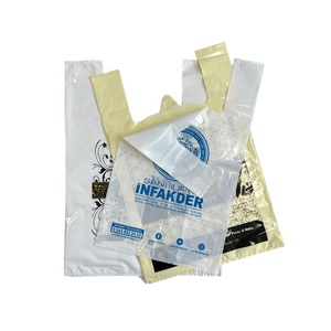 Bolsas de plástico HDPE para camisetas con logotipo personalizado, bolsas de compras al por mayor de Turquía - Product Image 2