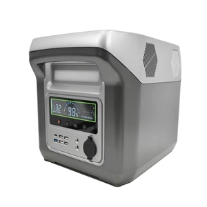 Station d'alimentation portable 1000W avec recharge solaire pour la maison et le camping, générateur à batterie lithium-ion 1000W - Product Image 1
