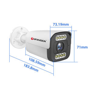 HFwvision HDナイトビジョンスマートホーム4K防犯カメラPOE AIアラーム双方向オーディオVMYCAM車両モーション検出CCTVカメラ - Product Image 5