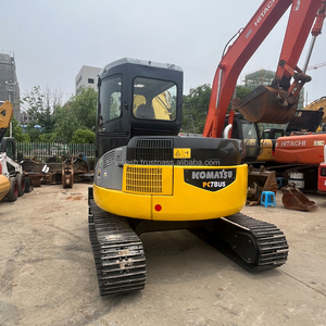 KOMATSU PC78US Pelles hydrauliques de 7 tonnes Équipement d'occasion rentable en bon état Composants de base à bas prix Pompe à moteur - Product Image 3
