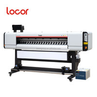 Impresora UV de Gran Formato Locor de 1.8m para Rotulación de Vehículos, Impresora de Vinilos y Pancartas, Plotter UV para Impresión de Adhesivos