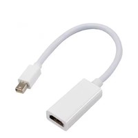 Cable Mini DisplayPort a HDMI compatible con 4k, proyector de TV, convertidor de puerto de visualización DP 1,4 para Mac Mini Apple Macbook Air