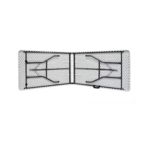 Color blanco 6 pies limpio medio mango niños portátil nueva mesa <span class=keywords><strong>de</strong></span> trabajo <span class=keywords><strong>de</strong></span> estudio plegable con material plástico - Product Image 4