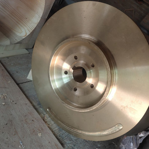 Impulsor de Cobre Cerrado con Superficie Pulida para Bomba de Agua, Piezas de Bomba OEM Personalizables - Product Image 1