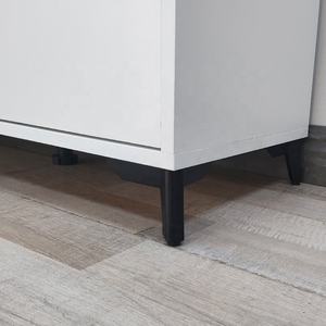 Armario de madera blanco barato, <span class=keywords><strong>4</strong></span> <span class=keywords><strong>cajones</strong></span>, 2 puertas, cajón de almacenamiento - Product Image 5