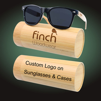 Lunettes de soleil d'aviation réelles haut de gamme fabriquées à la main Bambu PC plastique Temple en bois Logo personnalisable disponible café jaune