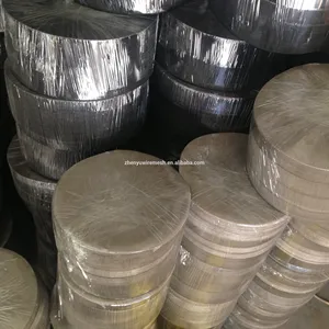 Consult food grade Stainless steel flour sieving mesh flour filter mesh/ extruder screen pack/ black wire cloth disc in stock